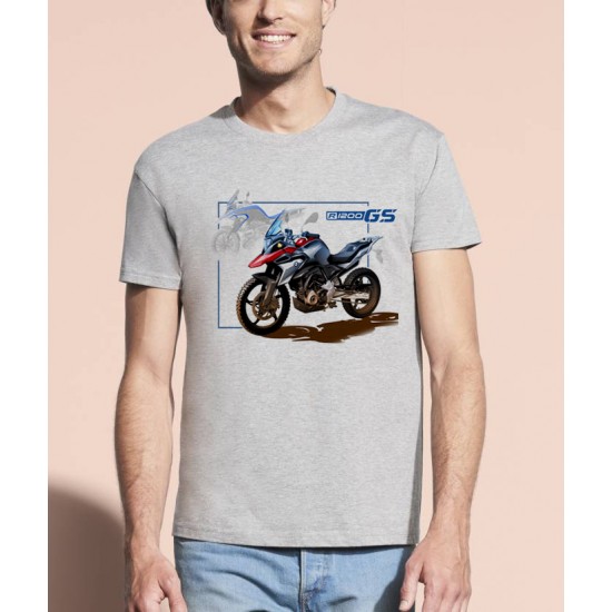 ΜΠΛΟΥΖΑΚΙ ΚΟΝΤΟΜΑΝΙΚΟ ΓΚΡΙ ΜΕ ΣΧΕΔΙΟ GS 1200 BMW