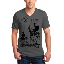 ΜΠΛΟΥΖΑΚΙ ΚΟΝΤΟΜΑΝΙΚΟ - MEN ART DON KICHOTIS BY PICASSO